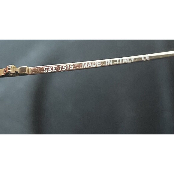 SEE Eyeglasses Frames 1515 58-15-138-Color C11 Made In Italy - Picture 11 of 12